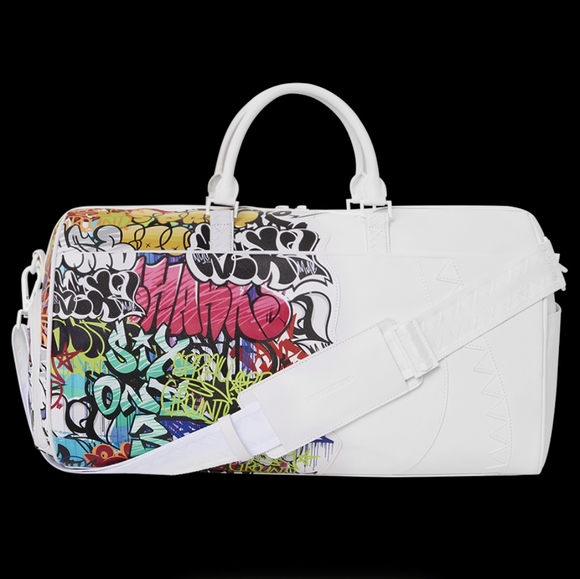 ๐SPRAYGROUND๐ฆ Halfgraff Duffle Bag Cosplay Great! - Picture 5 of 11